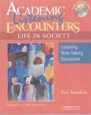 Cover of: Academic Encounters Life in Society 2 Volume Set: Reading Student's Book and Listening Student's Book (Academic Encounters)