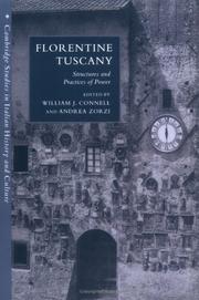 Cover of: Florentine Tuscany: Structures and Practices of Power (Cambridge Studies in Italian History and Culture)