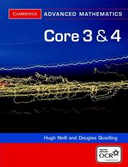 Cover of: Core 3 and 4 for OCR (Cambridge Advanced Level Mathematics)