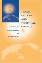 Cover of: Trade, growth, and technical change