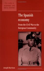 The Spanish economy : from the Civil War to the European Community