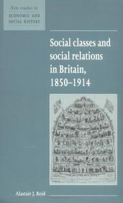 Social classes and social relations in Britain, 1850-1914