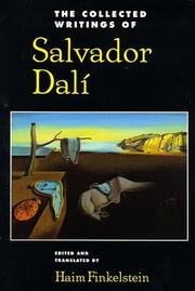 The collected writings of Salvador Dalí