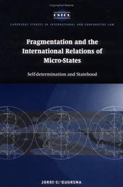 Fragmentation and the international relations of micro-states by Jorri Duursma