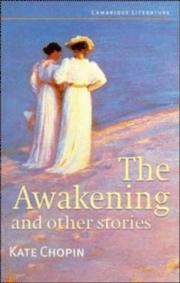 Cover of: The Awakening and Other Stories (Cambridge Literature)