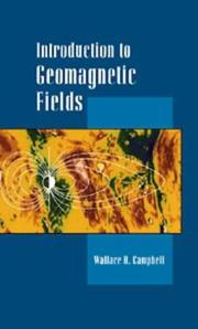 Cover of: Introduction to geomagnetic fields