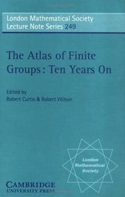 The atlas of finite groups : ten years on