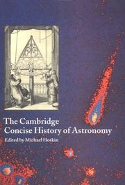 Cover of: The Cambridge concise history of astronomy