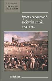 Sport, economy, and society in Britain, 1750-1914