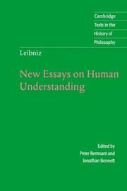 New essays on human understanding