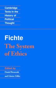 Fichte by Johann Gottlieb Fichte