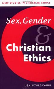 Sex, gender, and Christian ethics