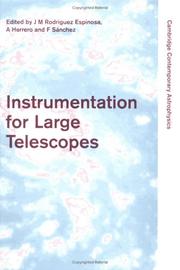 Cover of: Instrumentation for large telescopes: VII Canary Islands Winter School of Astrophysics
