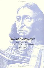 Milton's languages : the impact of multilingualism on style