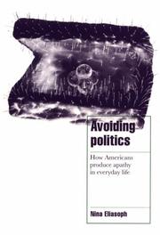Cover of: Avoiding politics by Nina Eliasoph