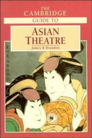 Cover of: The Cambridge Guide to Asian Theatre