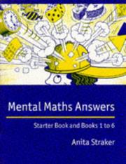 Mental maths answers : starter book and books 1 to 6