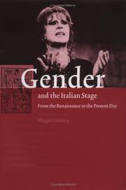 Gender and the Italian stage : from the Renaissance to the present day