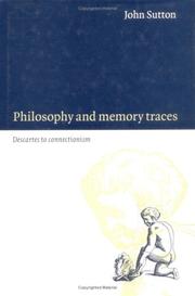 Philosophy and memory traces : Descartes to connectionism