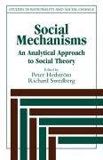 Social mechanisms : an analytical approach to social theory