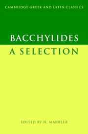 Bacchylides by Bacchylides