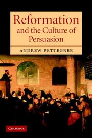 Reformation and the culture of persuasion