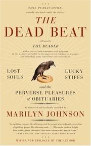 The Dead Beat by Marilyn Johnson