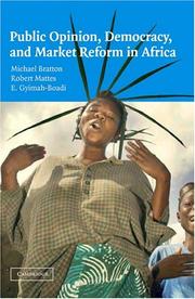 Public opinion, democracy, and market reform in Africa