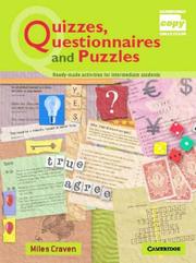 Quizzes, questionnaires and puzzles : ready-made activities for intermediate students