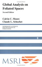Global analysis on foliated spaces by C. C. Moore