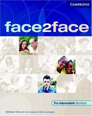 Face2face. Pre-intermediate workbook