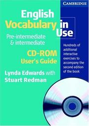 English vocabulary in use pre-intermediate & intermediate CD-ROM