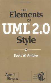 Cover of: The Elements of UML 2.0 Style