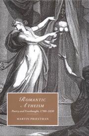 Romantic atheism : poetry and freethought, 1780-1830