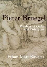 Cover of: Pieter Bruegel: parables of order and enterprise