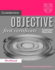 Objective First Certificate. Workbook