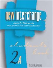New interchange : English for international communication. Student's book 2A