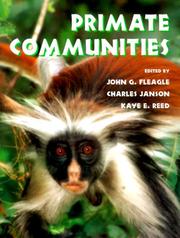Cover of: Primate Communities