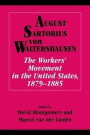 August Sartorius von Waltershausen : the workers' movement in the United States, 1879-1885