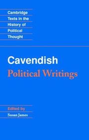 Cover of: Margaret Cavendish: Political Writings (Cambridge Texts in the History of Political Thought)