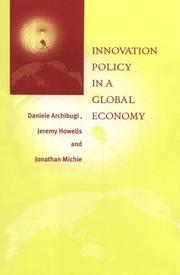 Cover of: Innovation policy in a global economy