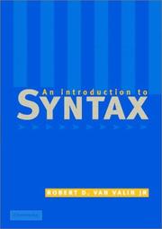 An introduction to Syntax