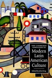 The Cambridge companion to modern Latin American culture