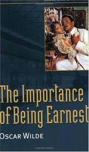 The importance of being earnest