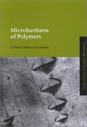 Cover of: Microhardness of polymers