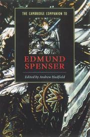 The Cambridge companion to Spenser
