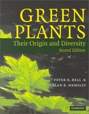 Green plants : their orgin and diversity