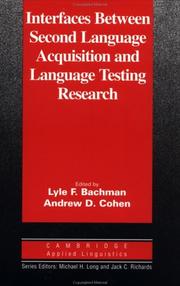 Interfaces between second language acquisition and language testing research