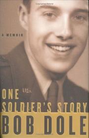 Cover of: One soldier's story: a memoir