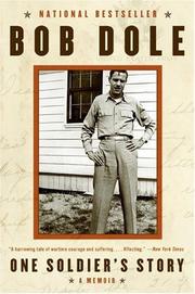 Cover of: One Soldier's Story by Bob Dole